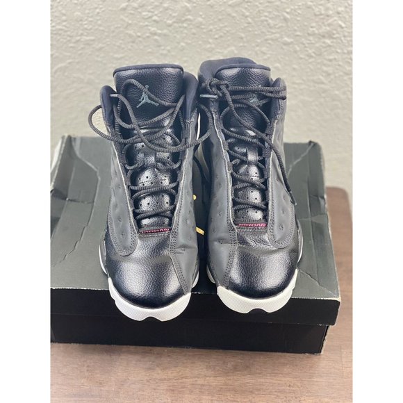 Nike Air Jordan 13 Retro GG Anthracite‎ Hyper Pink 439358-009 Youth Size 7Y - Picture 1 of 6